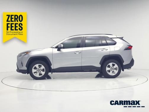 Silver 2021 Toyota RAV4 XLE
