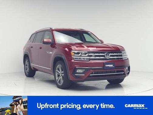 Red 2018 Volkswagen Atlas SE w/Tech