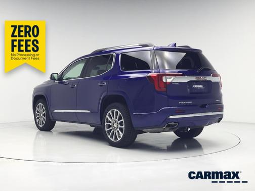 Blue 2023 GMC Acadia Denali