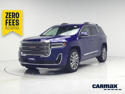 Blue 2023 GMC Acadia Denali