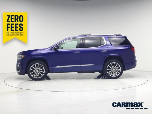Blue 2023 GMC Acadia Denali