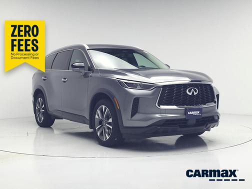 Gray 2023 INFINITI QX60 Luxe