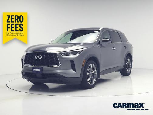 Gray 2023 INFINITI QX60 Luxe