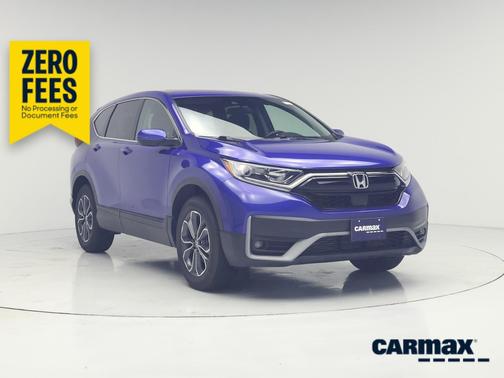 Blue 2021 Honda CR-V EX