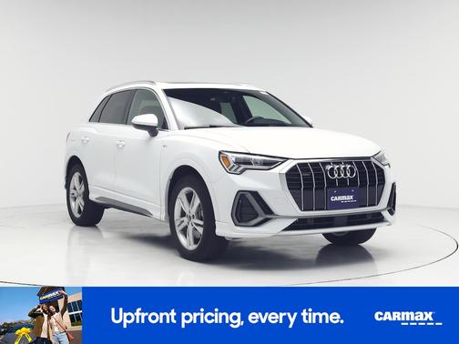 White 2021 Audi Q3 S-Line Premium Plus