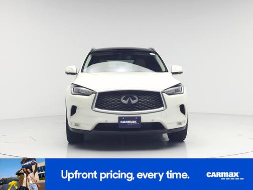 White 2020 INFINITI QX50 Sensory