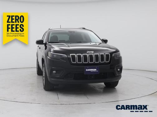 Black 2021 Jeep Cherokee Latitude Lux