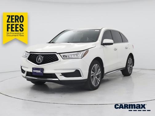 White 2019 Acura MDX SH-AWD Technology
