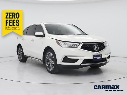 White 2019 Acura MDX SH-AWD Technology