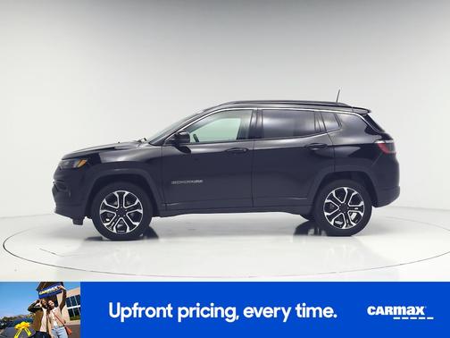 Black 2022 Jeep Compass Limited