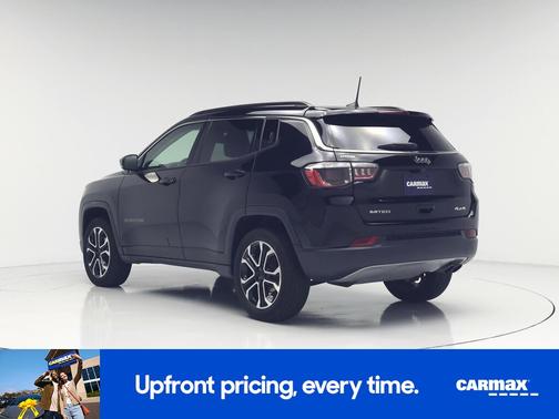 Black 2022 Jeep Compass Limited