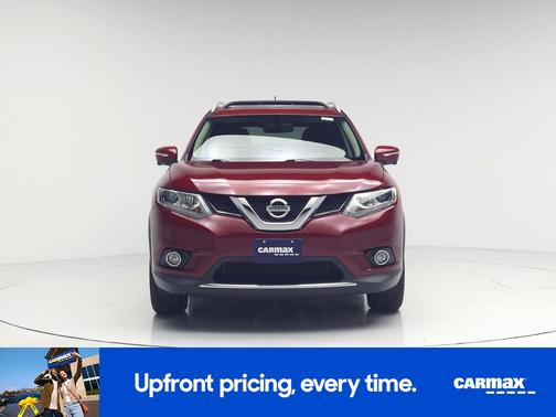 Red 2015 Nissan Rogue SL