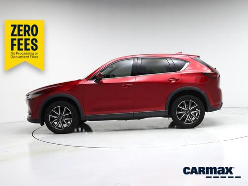 Red 2017 Mazda CX-5 Grand Select