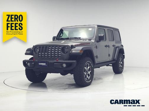 Gray 2022 Jeep Wrangler Unlimited Rubicon