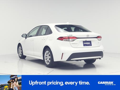 White 2021 Toyota Corolla LE