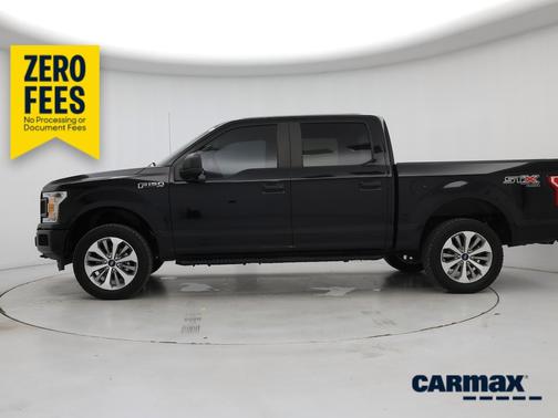 Black 2018 Ford F-150 XLT