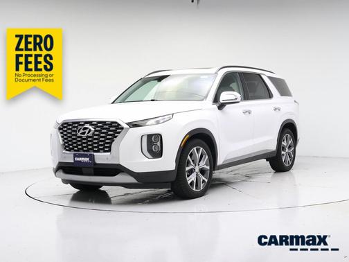White 2020 Hyundai PALISADE SEL