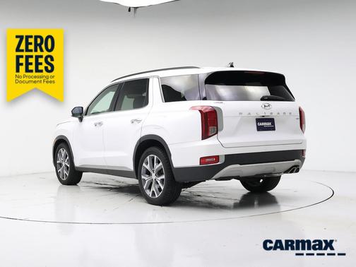 White 2020 Hyundai PALISADE SEL