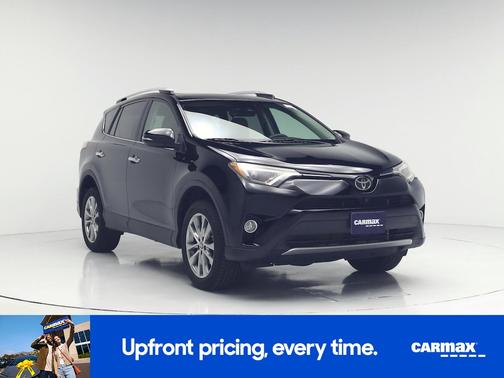 Black 2016 Toyota RAV4 Limited