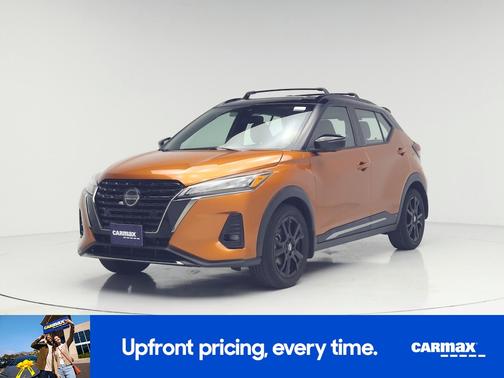 Orange 2021 Nissan Kicks SR