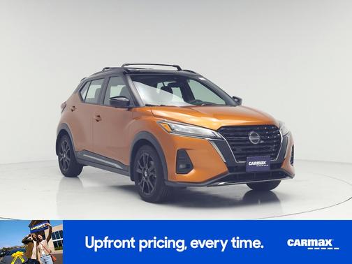 Orange 2021 Nissan Kicks SR