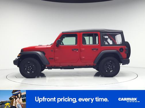Red 2025 Jeep Wrangler Sport