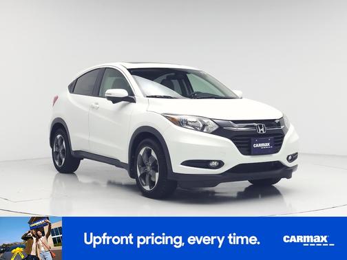 White 2018 Honda HR-V EX