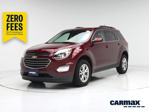 Burgundy 2017 Chevrolet Equinox LT
