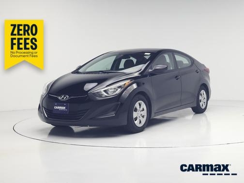 Black 2016 Hyundai ELANTRA SE