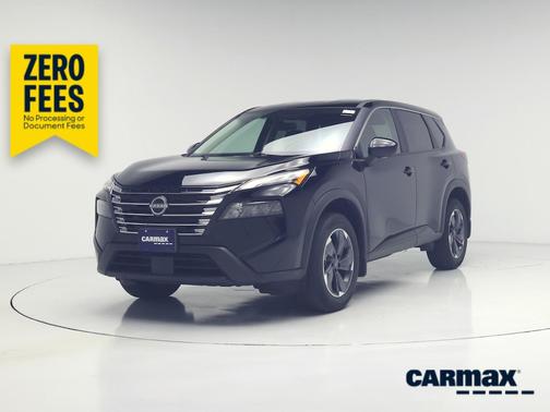Black 2025 Nissan Rogue SV