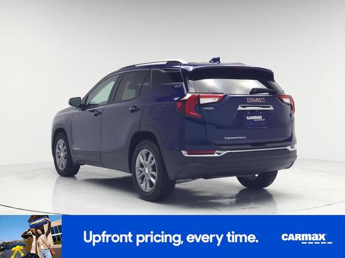 Blue 2022 GMC Terrain SLE