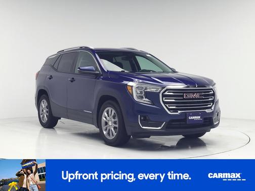 Blue 2022 GMC Terrain SLE