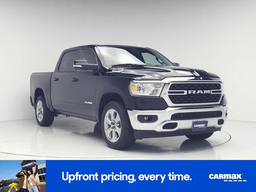 Black 2022 RAM 1500 Bighorn
