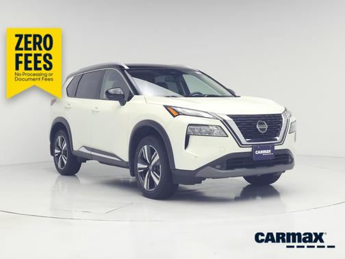 White 2021 Nissan Rogue SL
