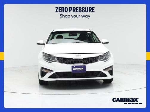 White 2020 Kia Optima LX