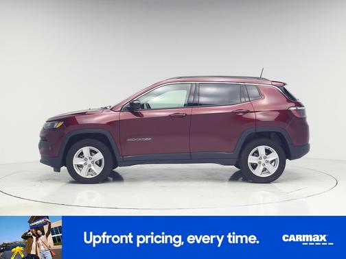 Red 2022 Jeep Compass Latitude