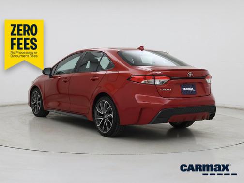 Red 2020 Toyota Corolla SE