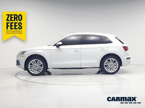 White 2019 Audi Q5 Premium Plus