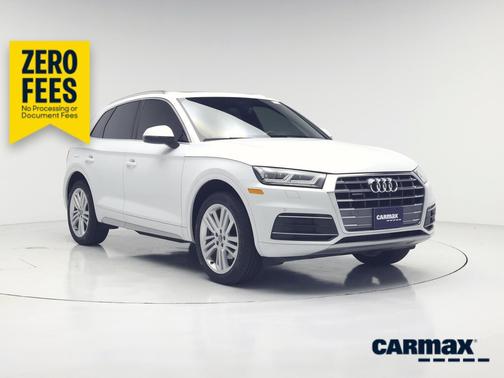 White 2019 Audi Q5 Premium Plus