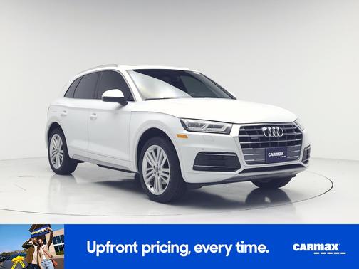 White 2019 Audi Q5 Premium Plus