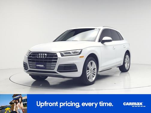 White 2019 Audi Q5 Premium Plus