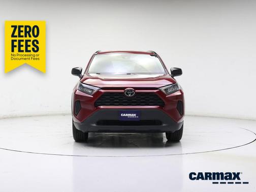 Burgundy 2021 Toyota RAV4 LE
