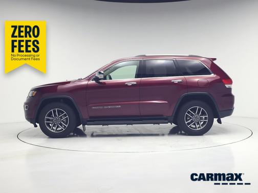 Red 2019 Jeep Grand Cherokee Limited