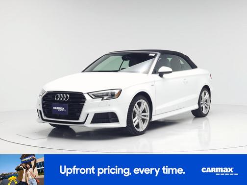 White 2018 Audi A3 Premium Plus
