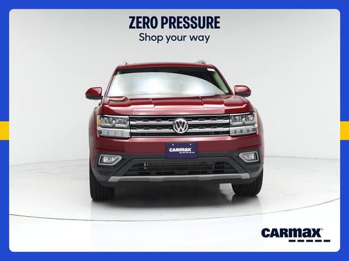 Red 2018 Volkswagen Atlas SEL Premium