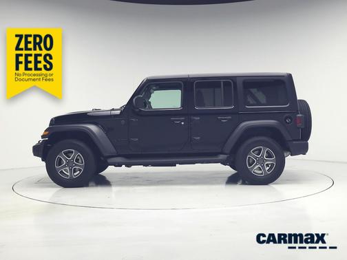 Black 2023 Jeep Wrangler Unlimited Sport S