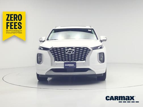 White 2021 Hyundai PALISADE Limited