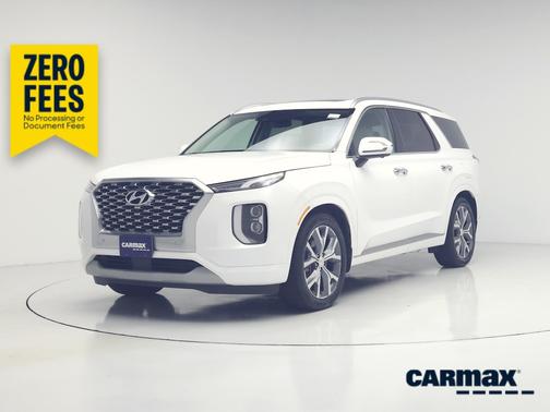 White 2021 Hyundai PALISADE Limited