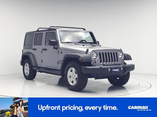 Silver 2017 Jeep Wrangler Unlimited Sport