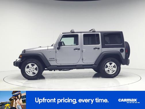 Silver 2017 Jeep Wrangler Unlimited Sport